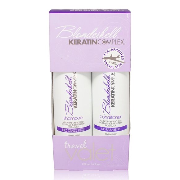 Blondeshell Keratin Complex Travel Valet Shampoo and Conditioner - Picture 2 of 4